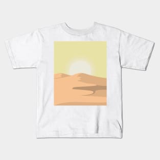 Peach Desert Kids T-Shirt